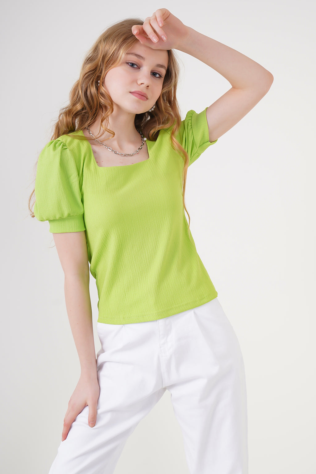 Green Women Blouse