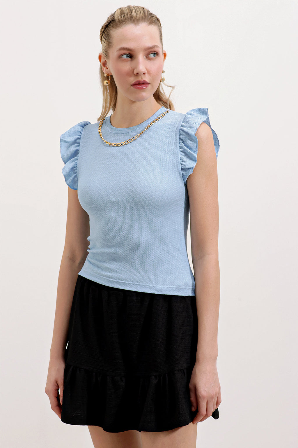 Blue Women Blouse
