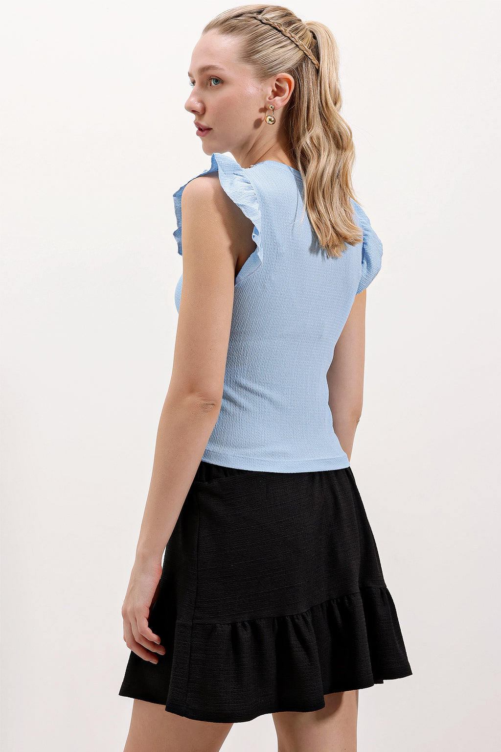 Blue Women Blouse