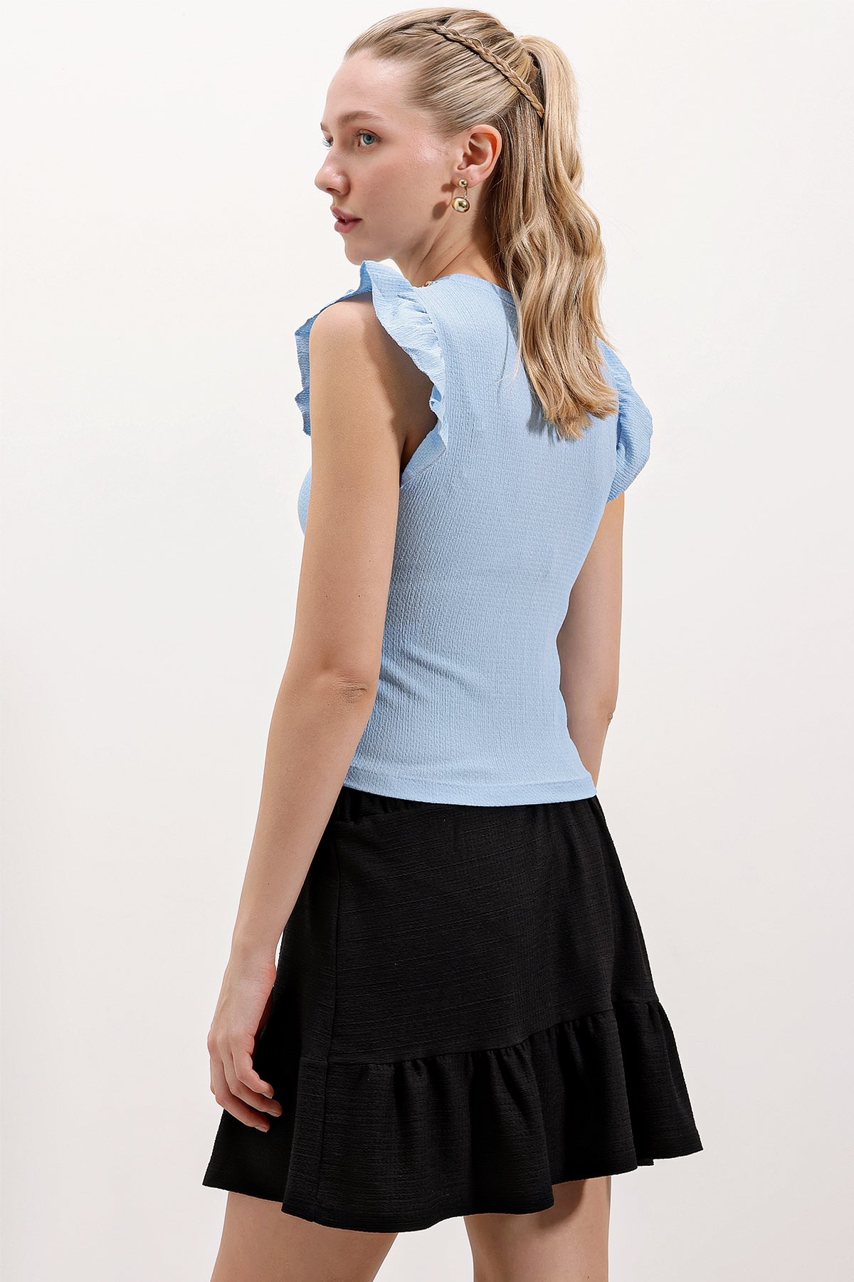 Blue Women Blouse
