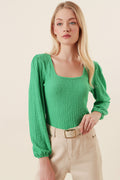 Green Women Blouse