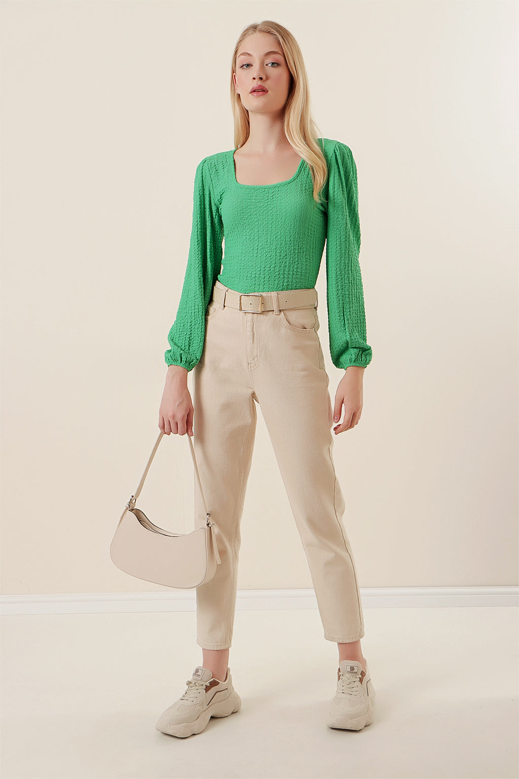 Green Women Blouse