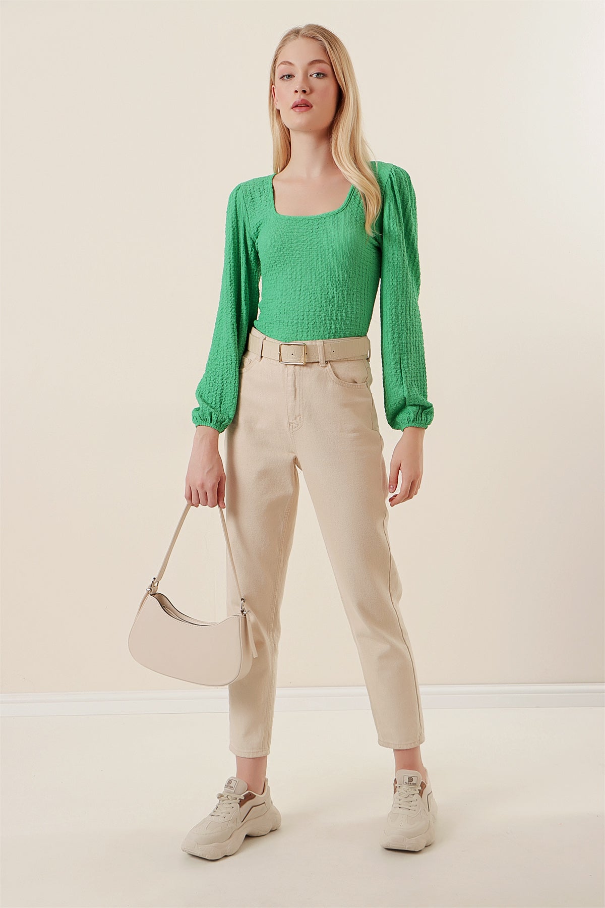 Green Women Blouse