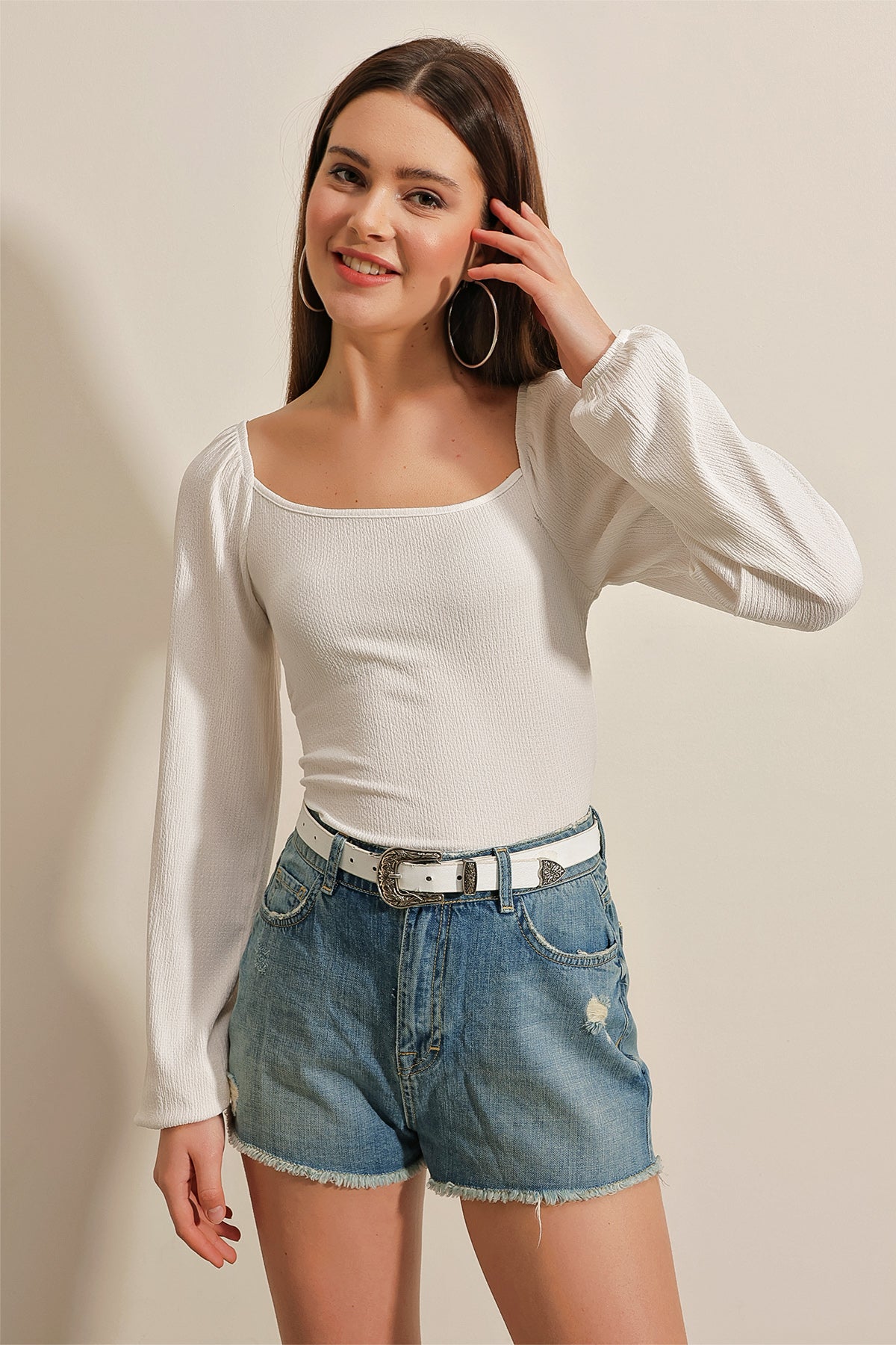 White Women Blouse