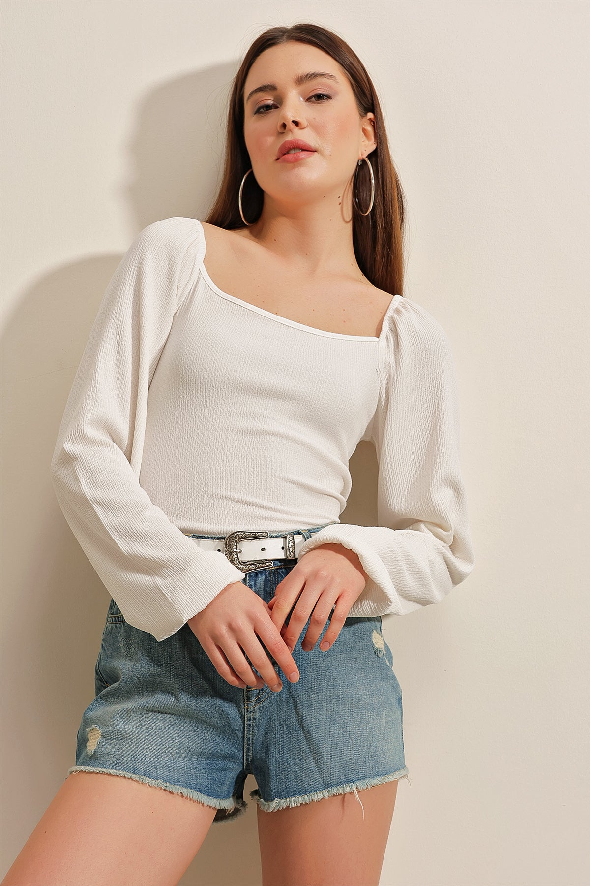 White Women Blouse