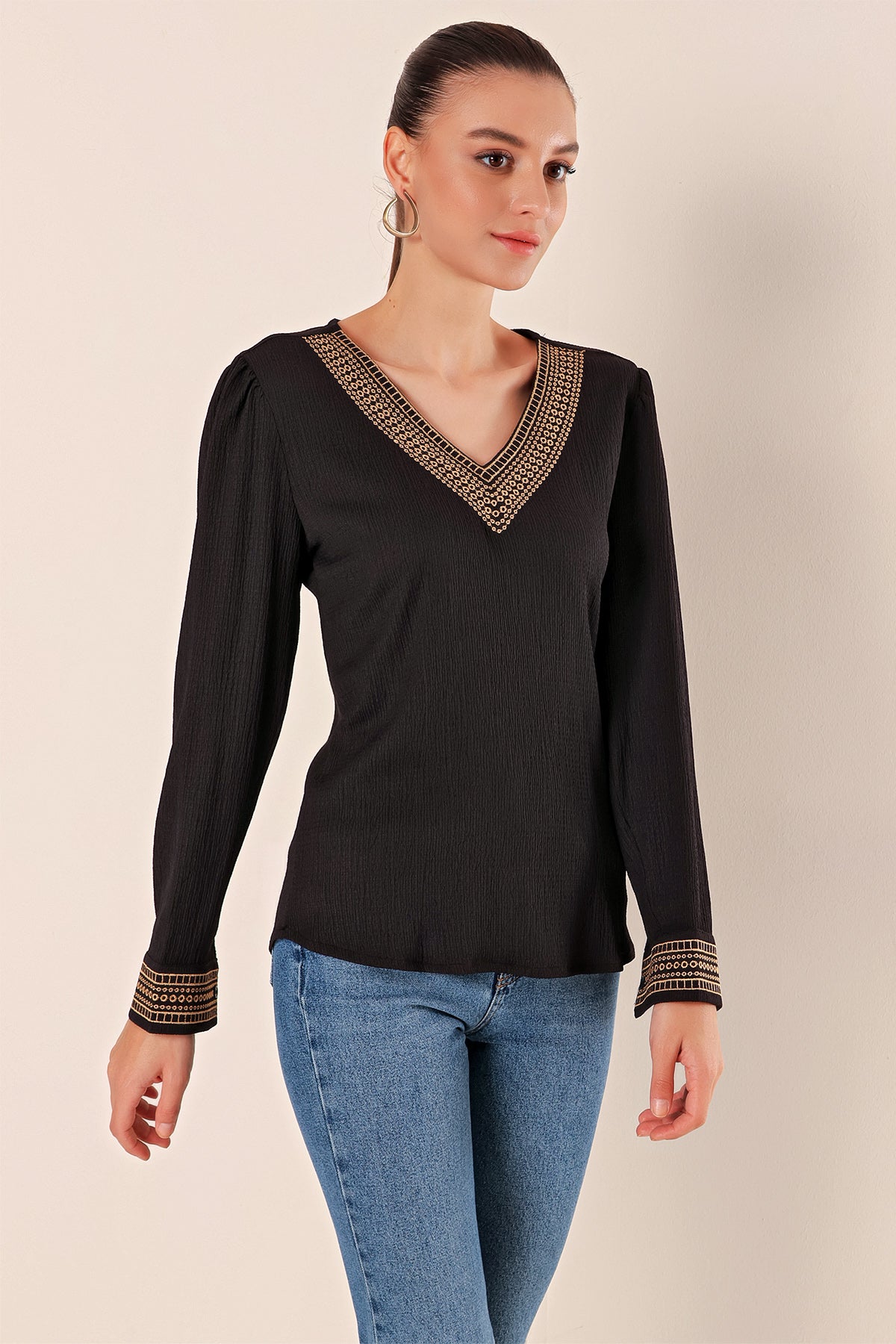 Black Women Blouse