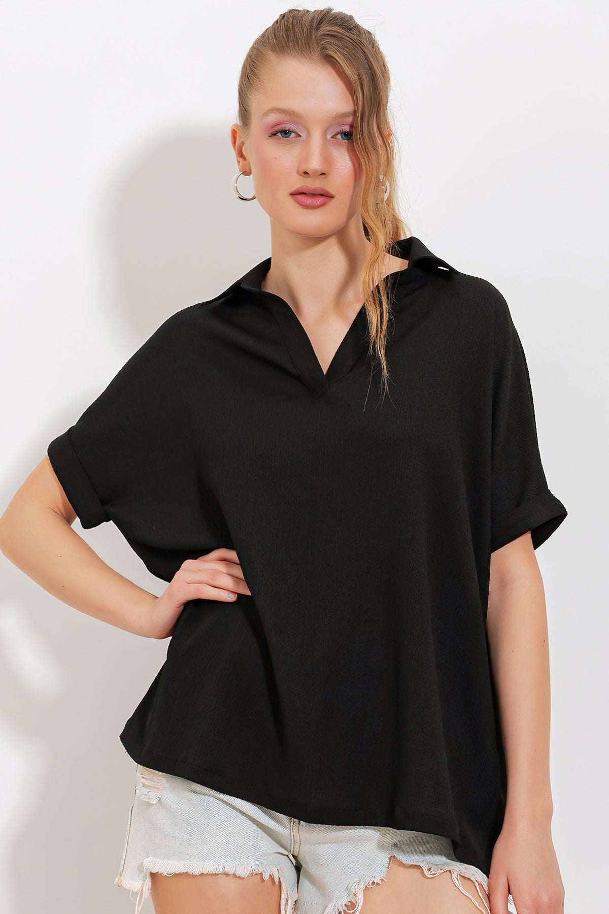 Black Women Blouse
