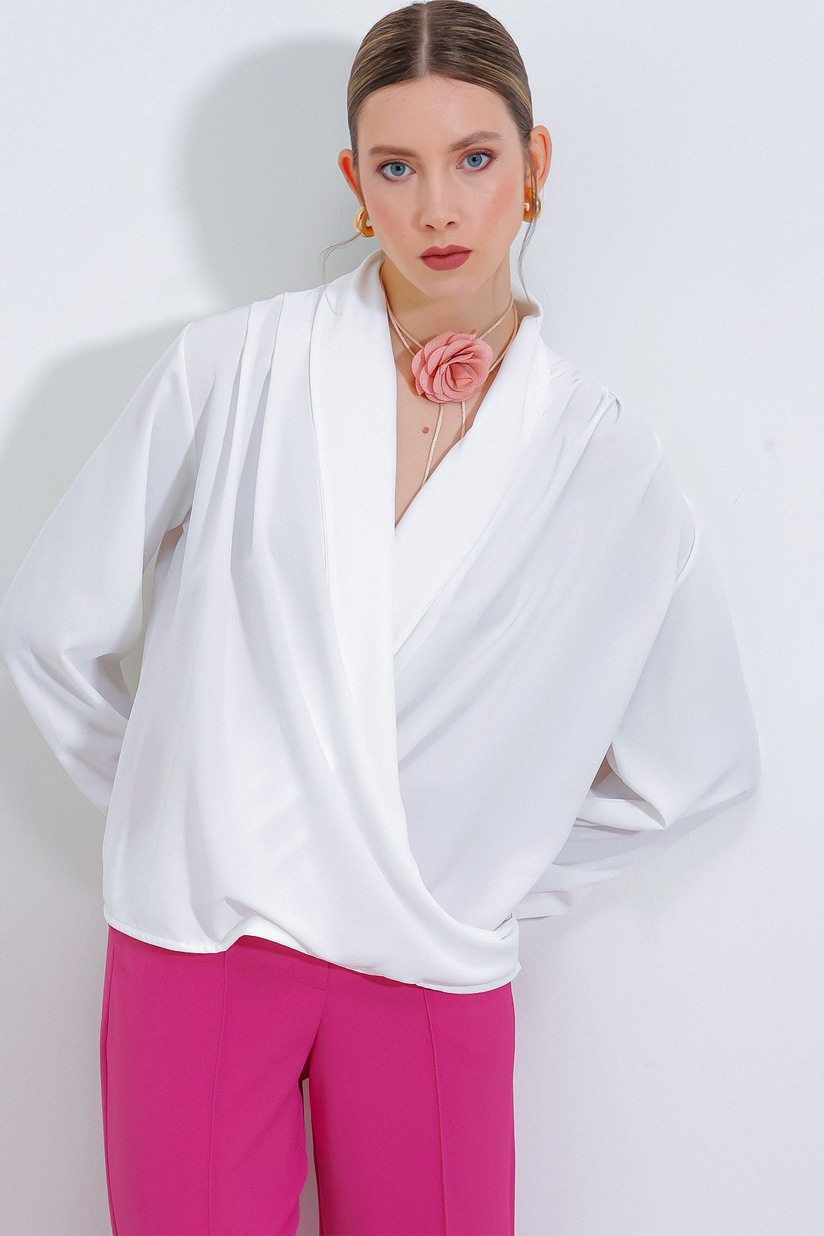 White Women Blouse