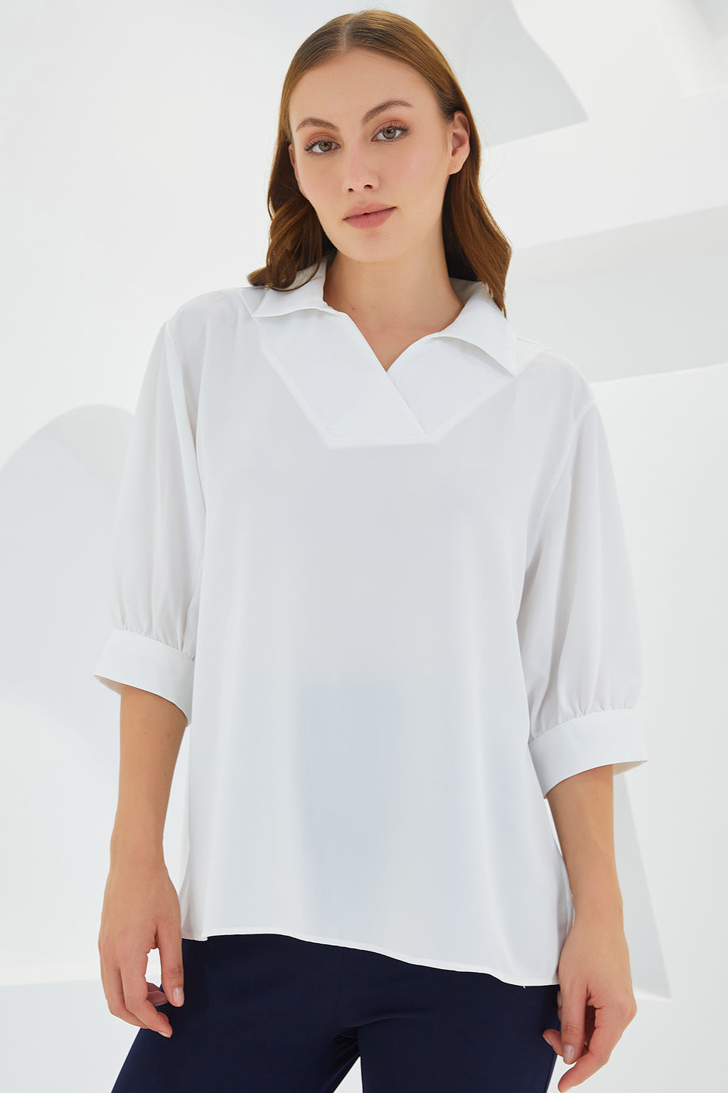 White Women Blouse