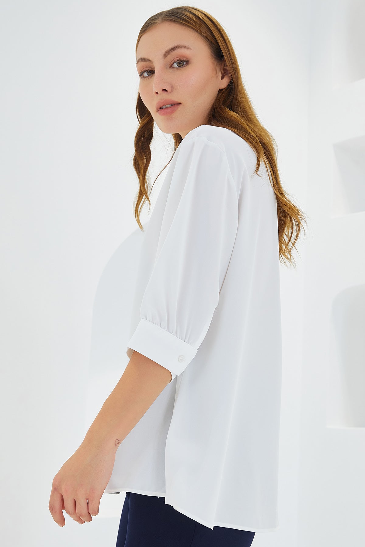 White Women Blouse