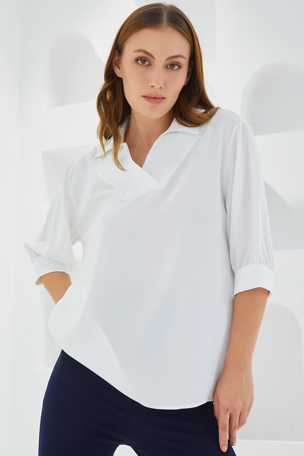 White Women Blouse
