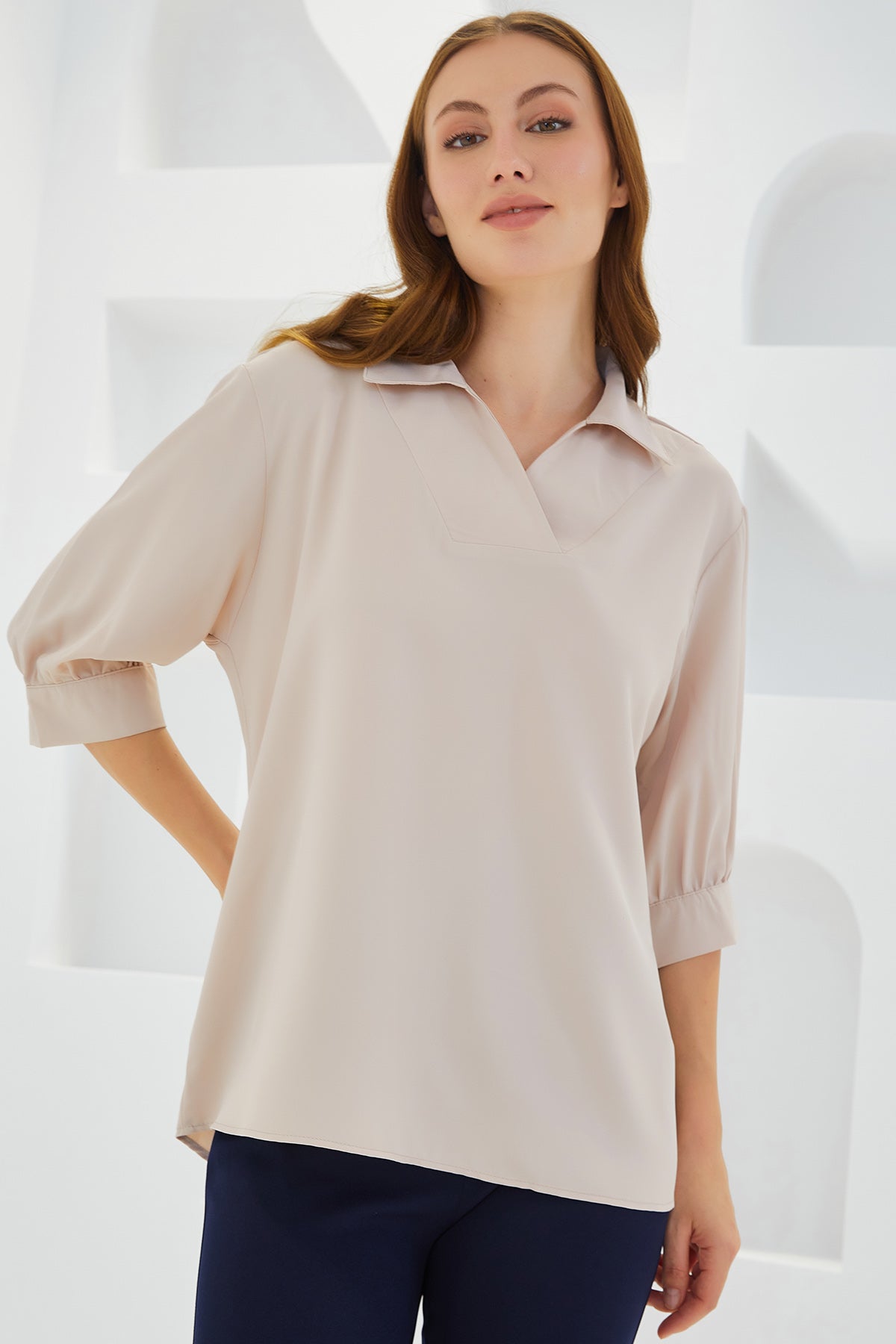 Cream Women Blouse
