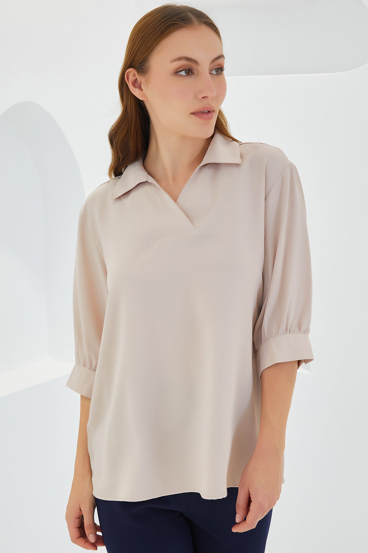 Cream Women Blouse