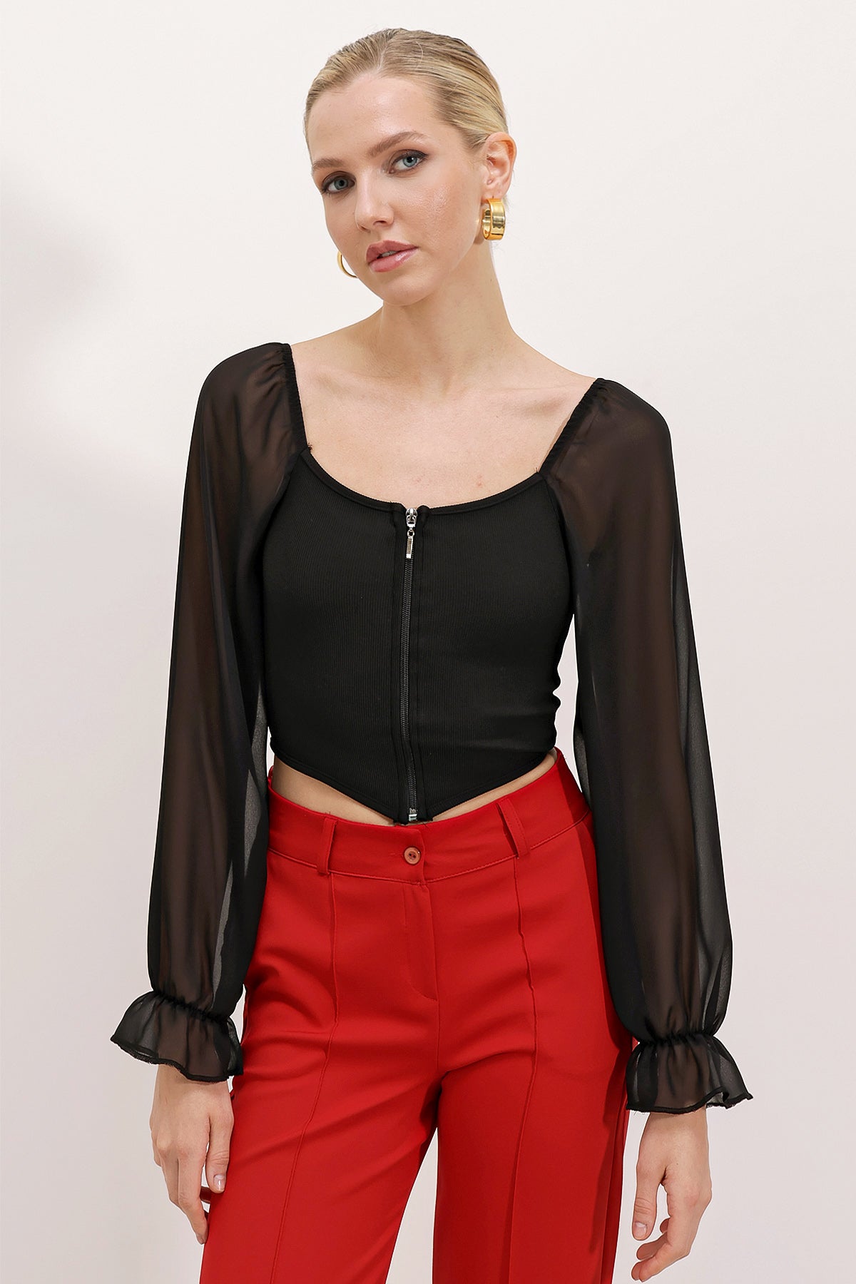 Black Women Blouse