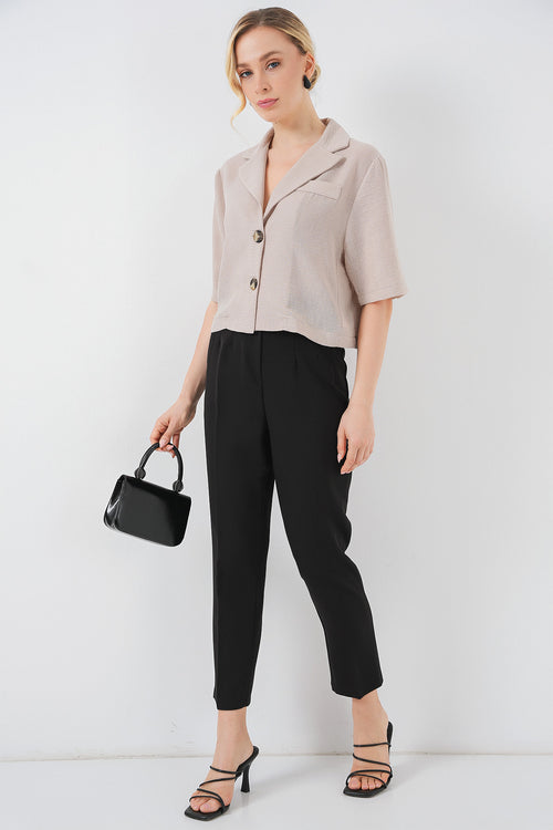 Beige Women Jacket