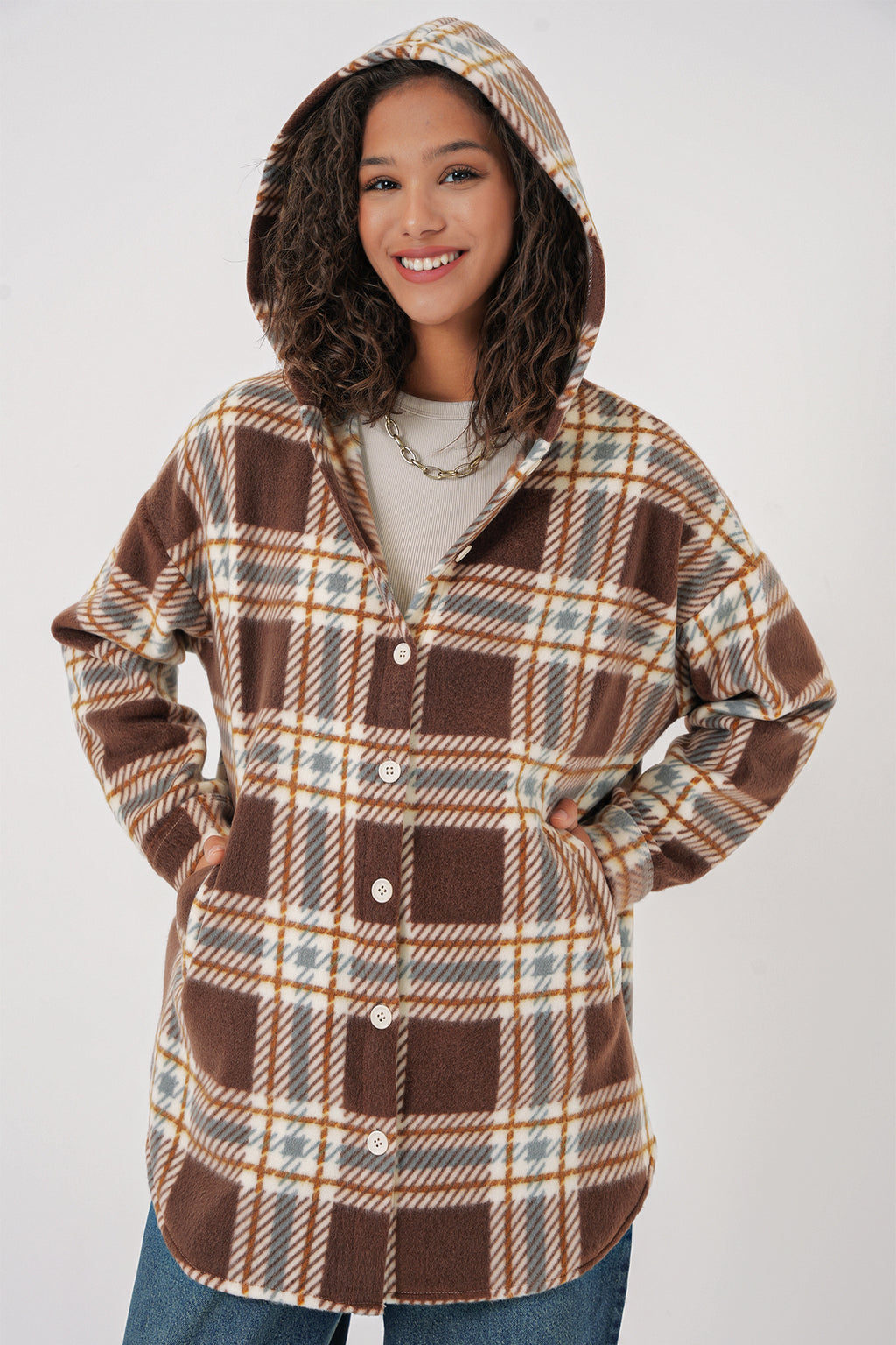 Brown Women Shirt
