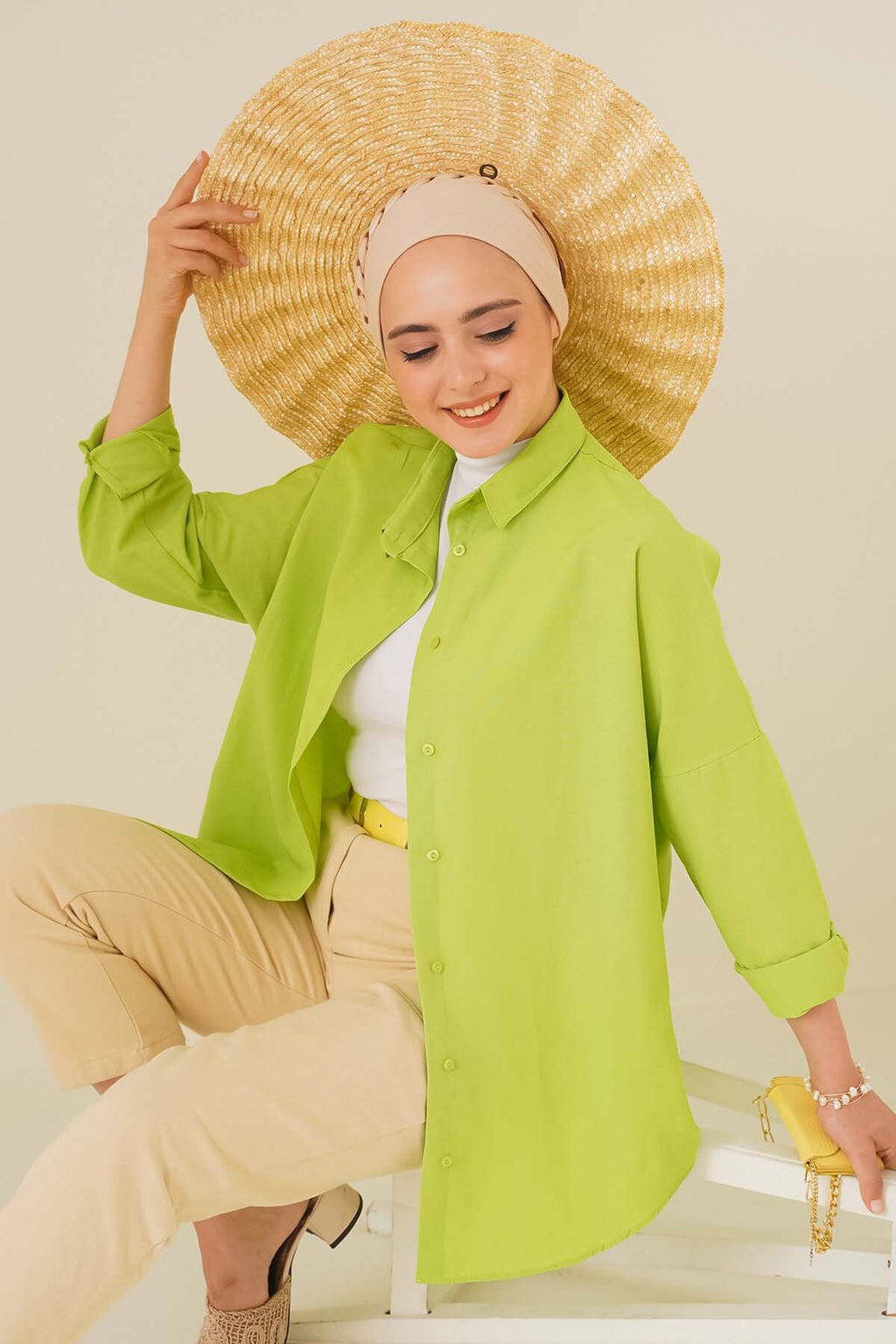 Green Women Shirt