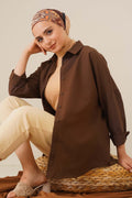 Brown Women Shirt