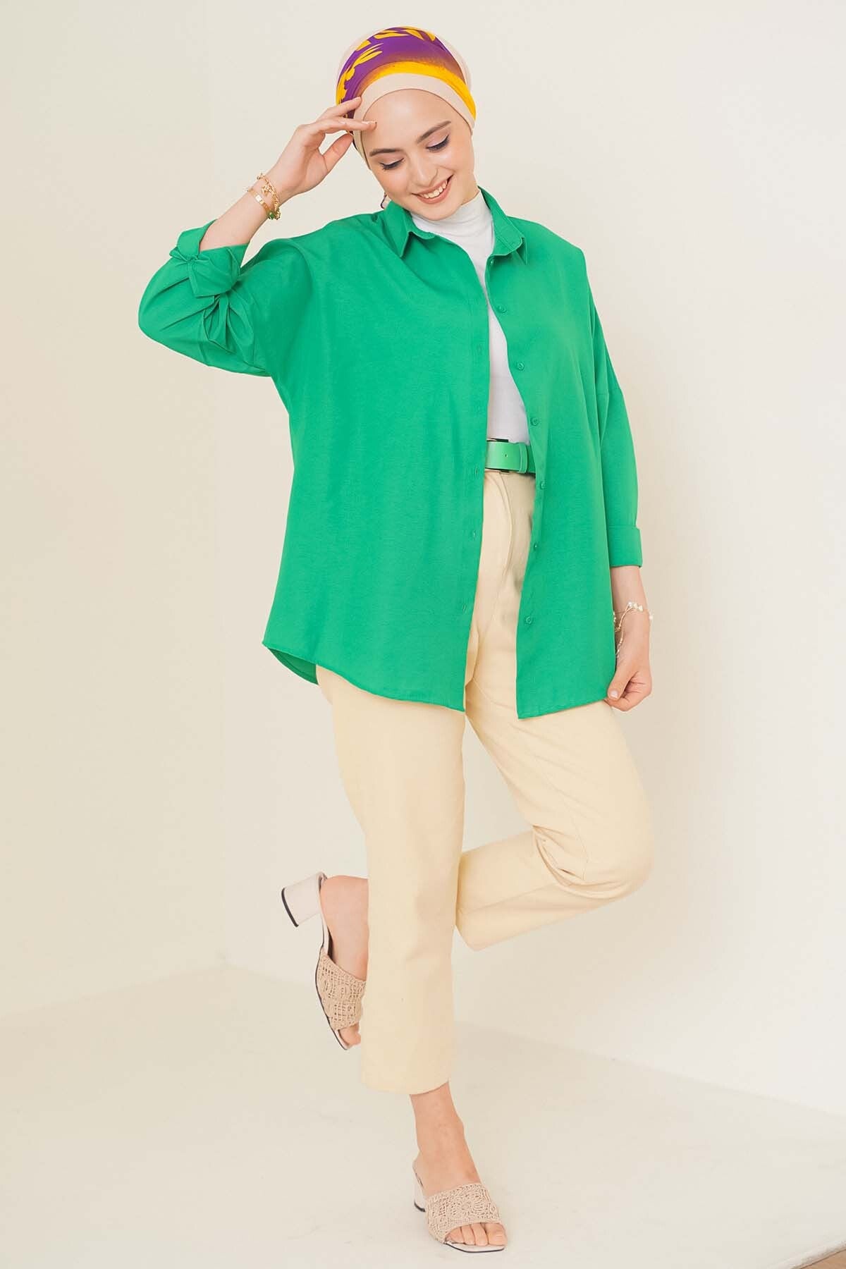 Green Women Shirt