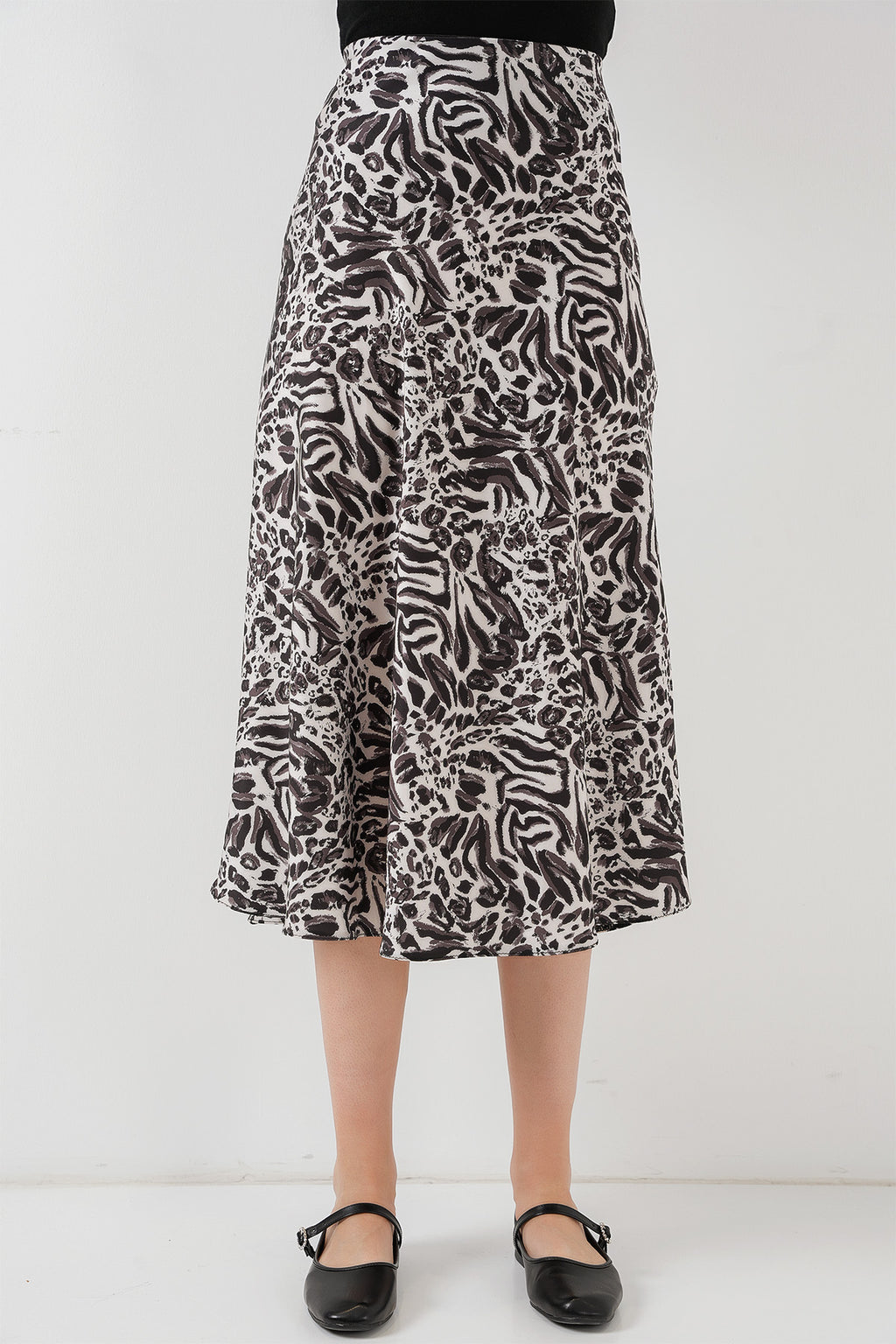 Beige Women Skirt