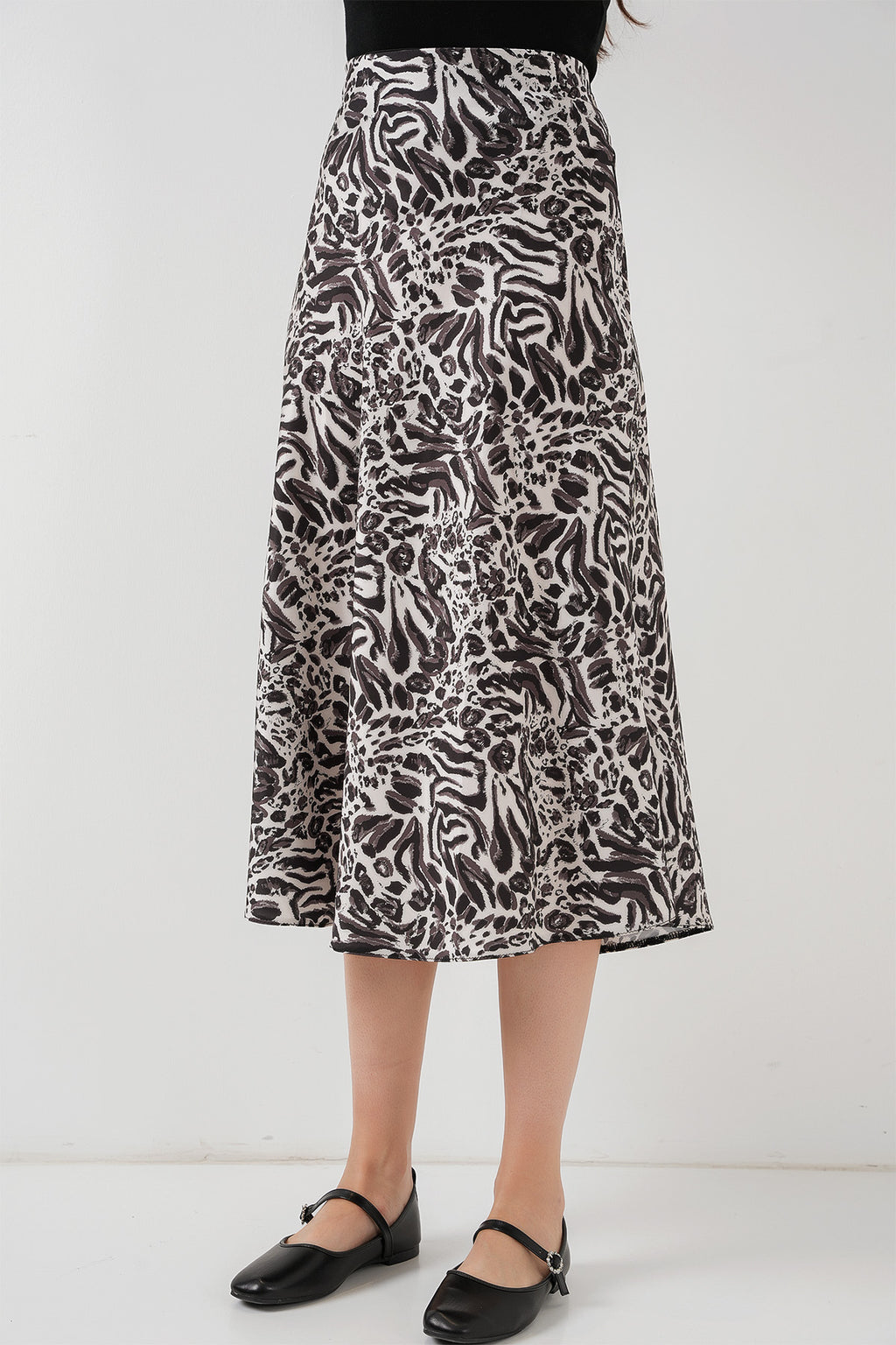 Beige Women Skirt