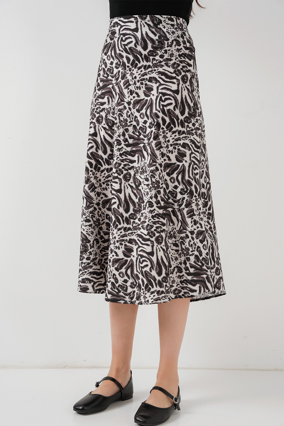 Beige Women Skirt