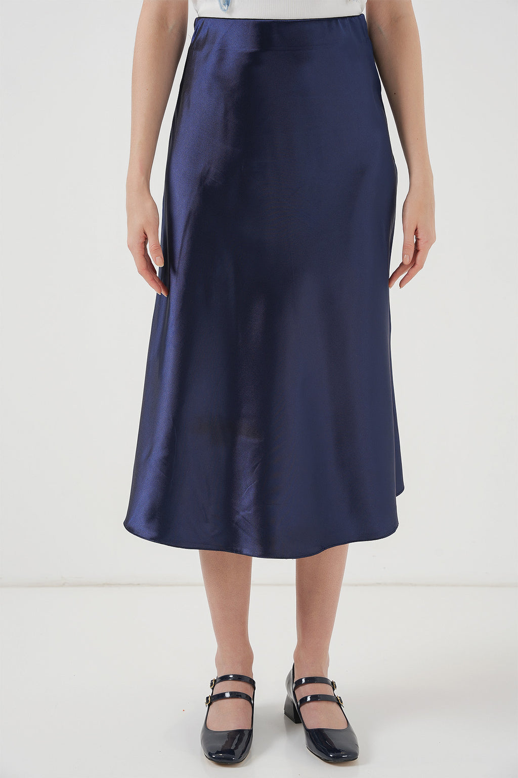 Navy Blue Women Skirt