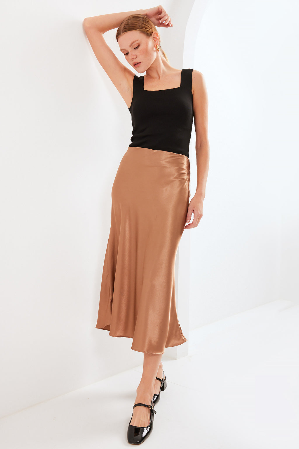 Brown Women Skirt