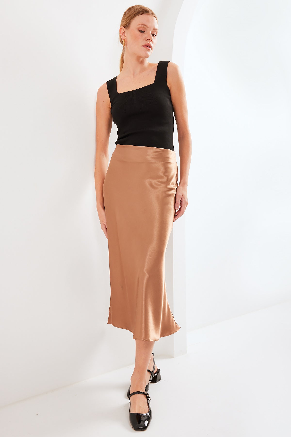 Brown Women Skirt