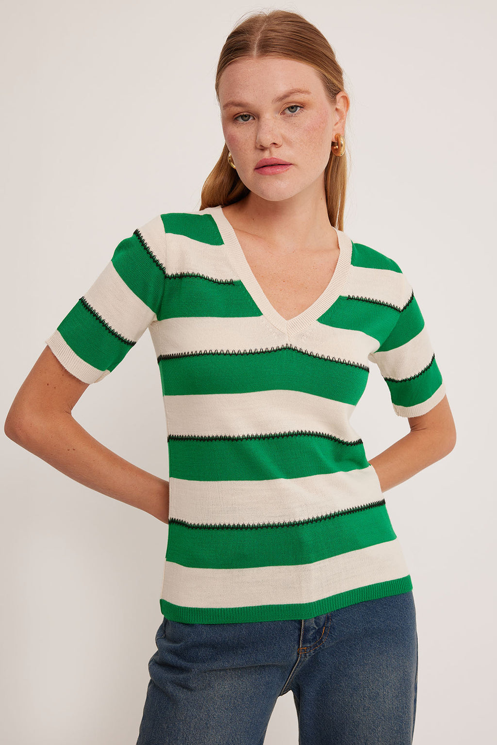 Green Women Blouse