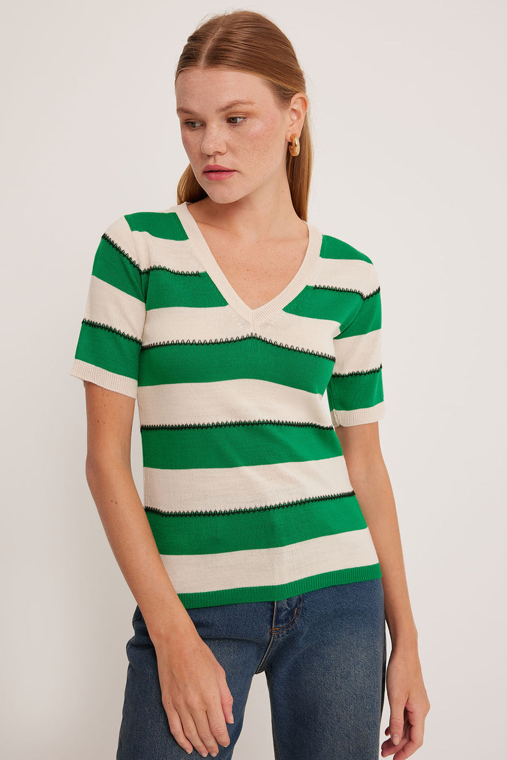 Green Women Blouse