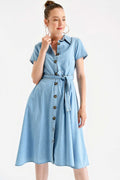 Blue Women Dress