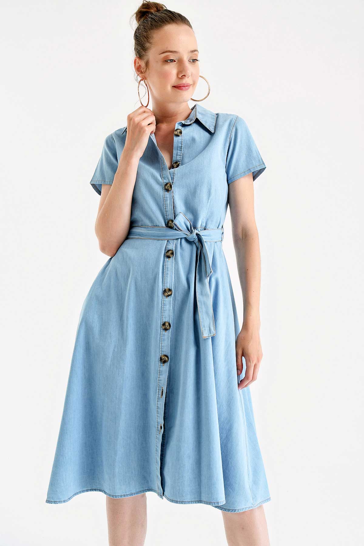 Blue Women Dress