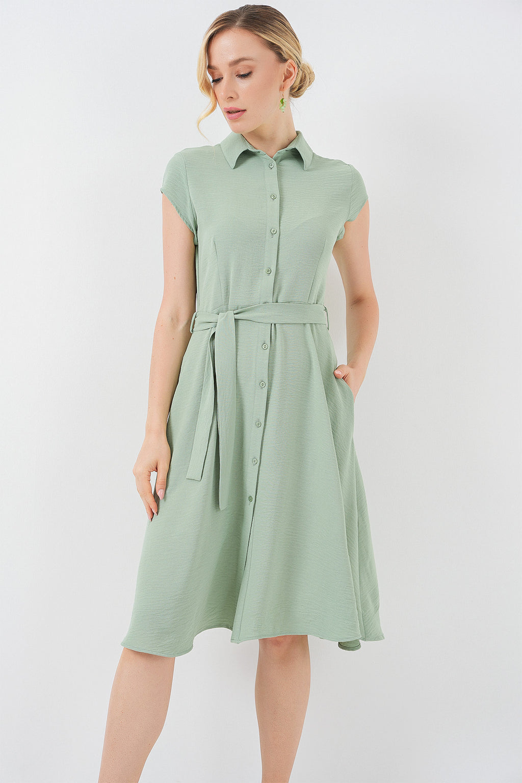 Green Women Dress