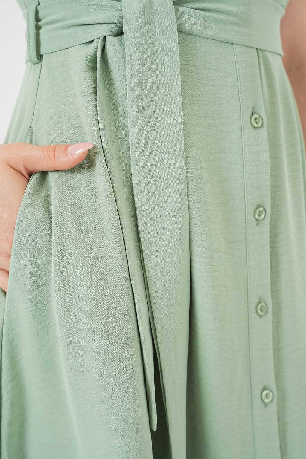 Green Women Dress