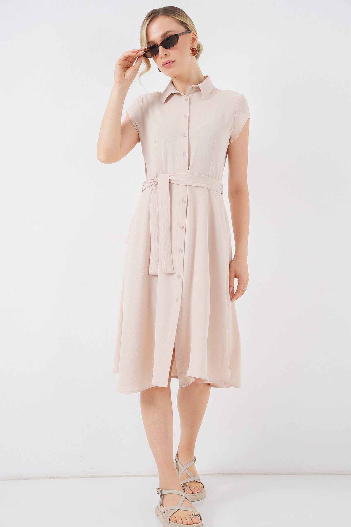 Cream Women Dress