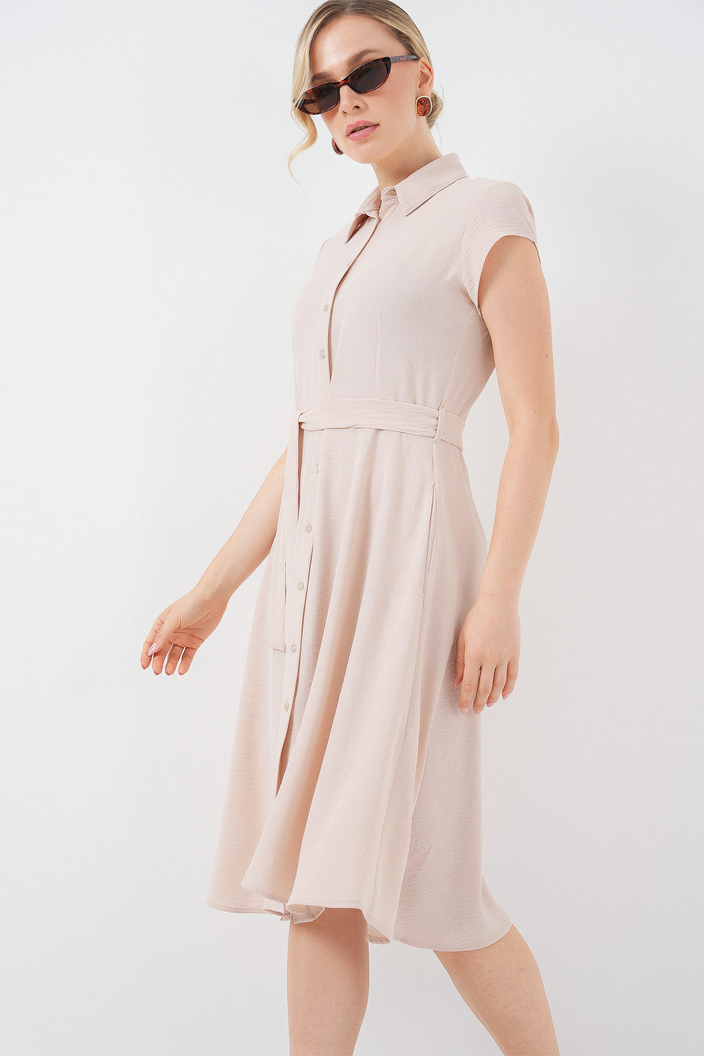 Cream Women Dress