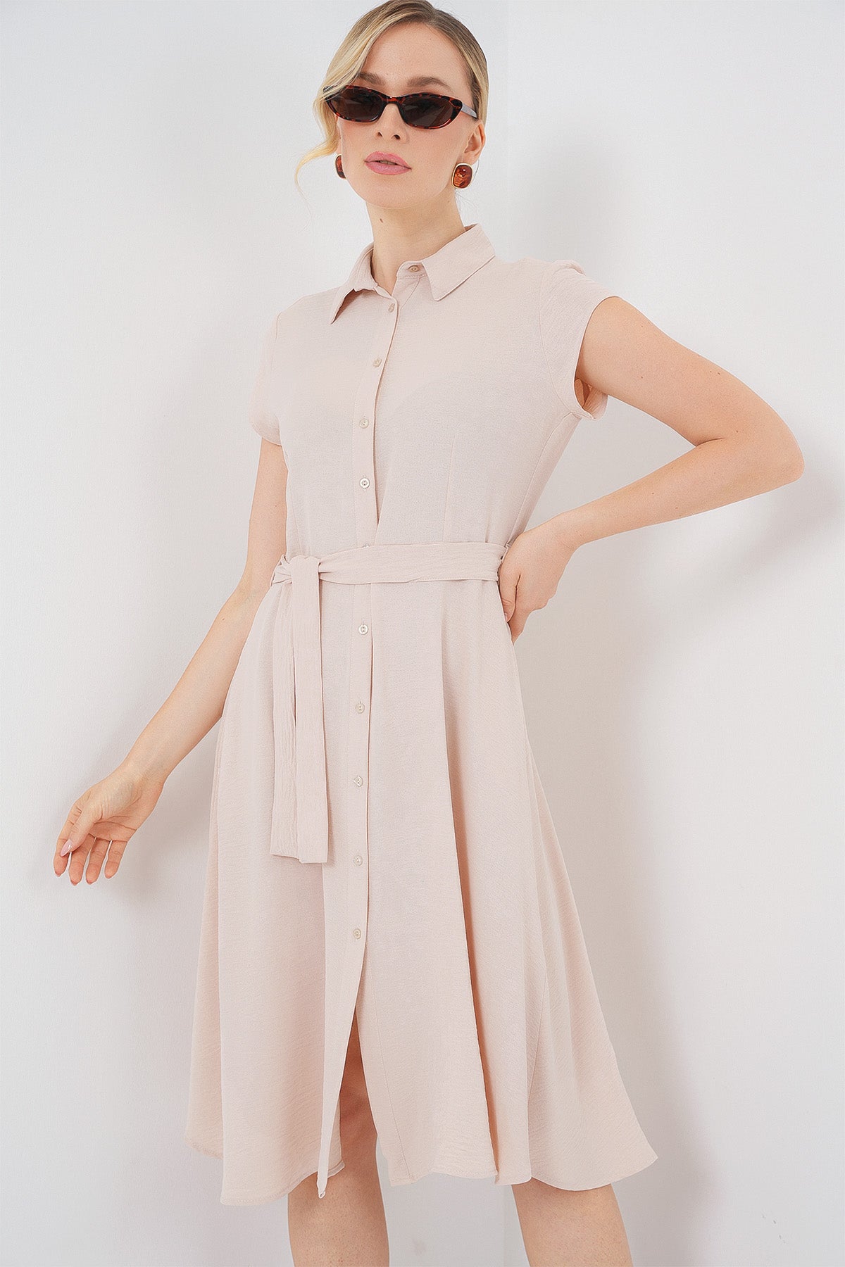 Cream Women Dress