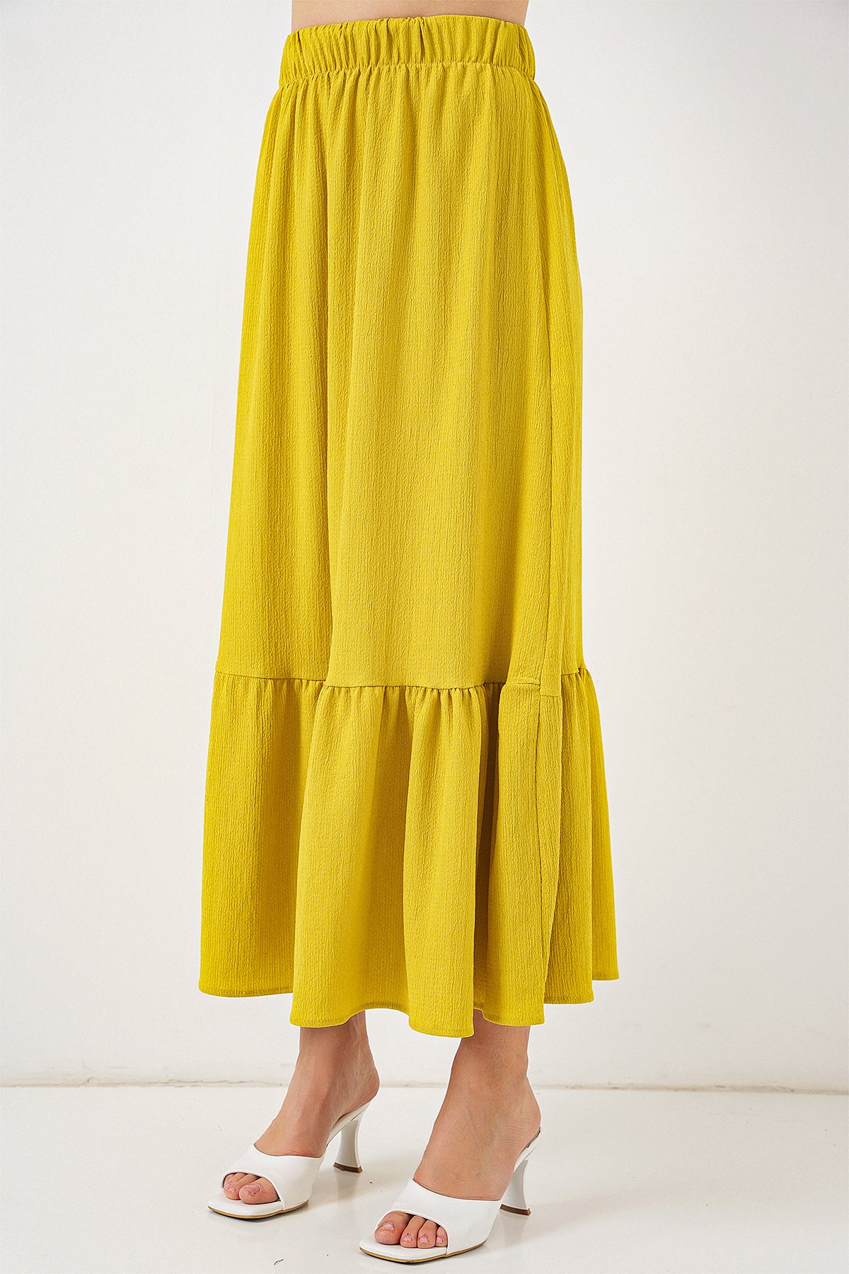 Mustard Women Skirt