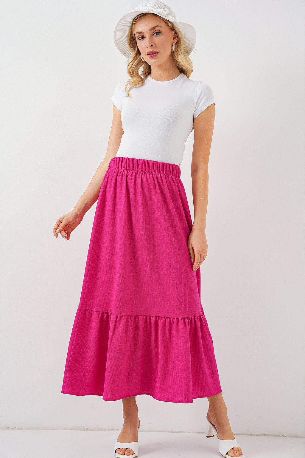 Pink Women Skirt