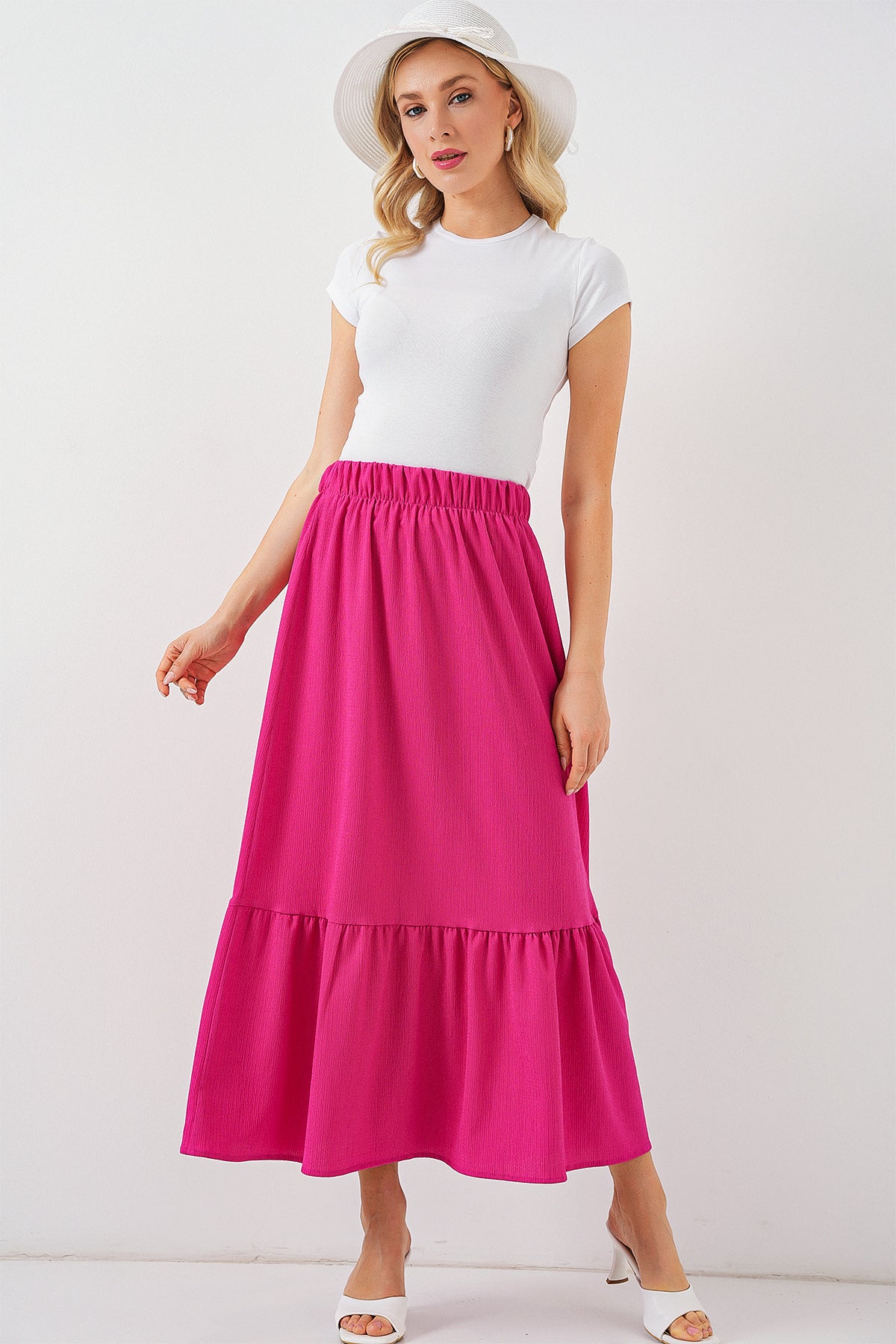 Pink Women Skirt