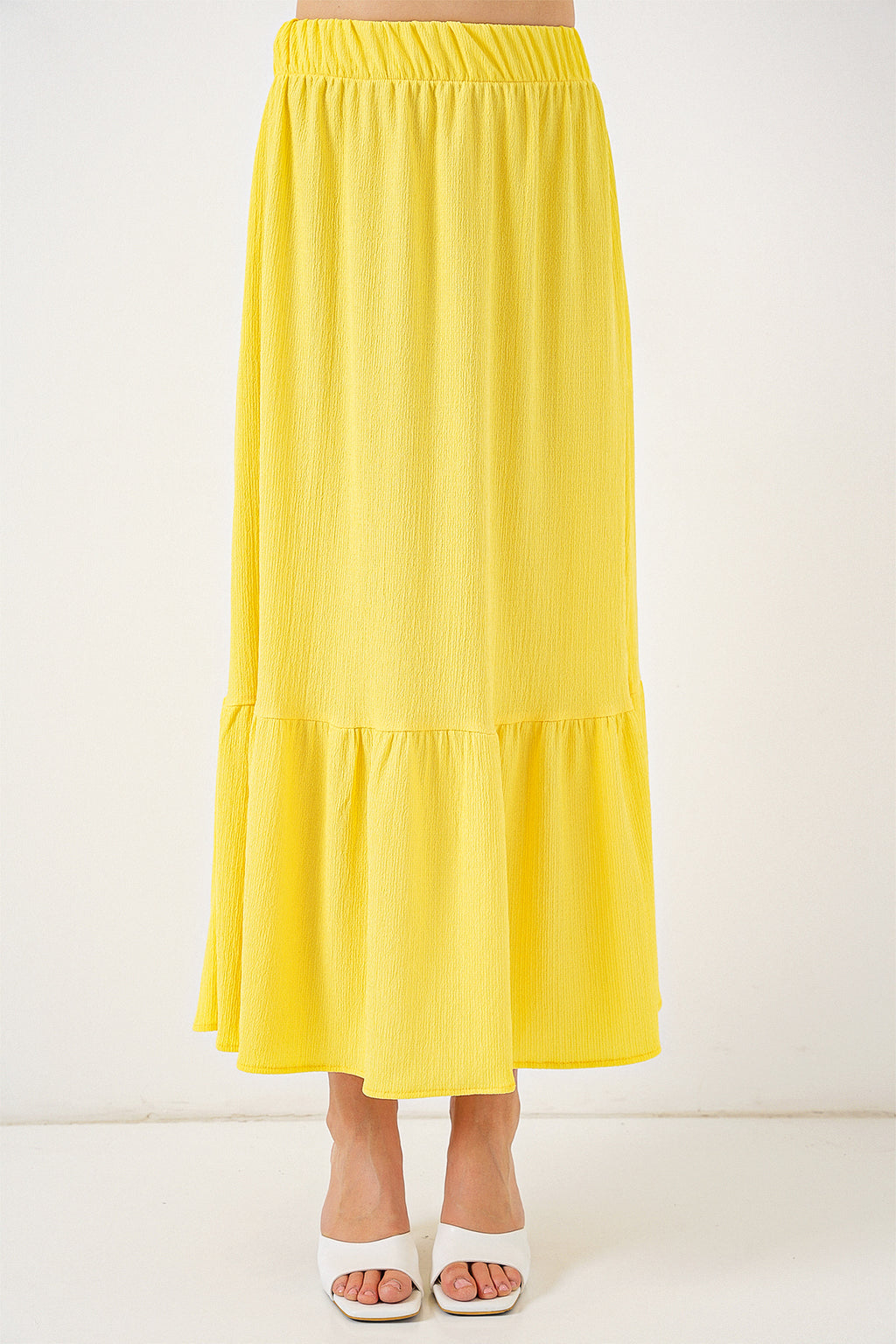 Yellow Women Skirt