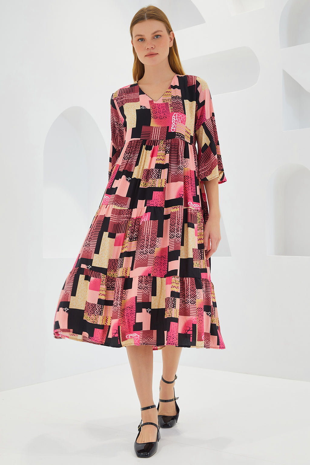 Fuchia Women Dress