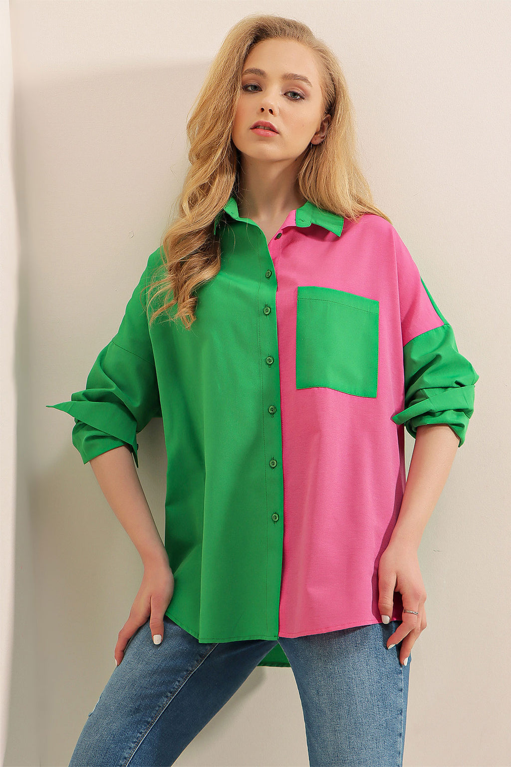 Green Women Shirt