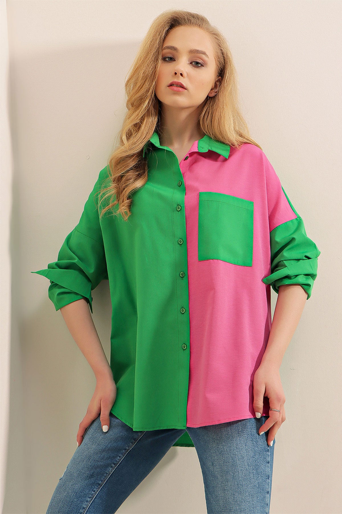Green Women Shirt