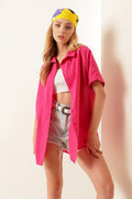 Fuchia Women Shirt