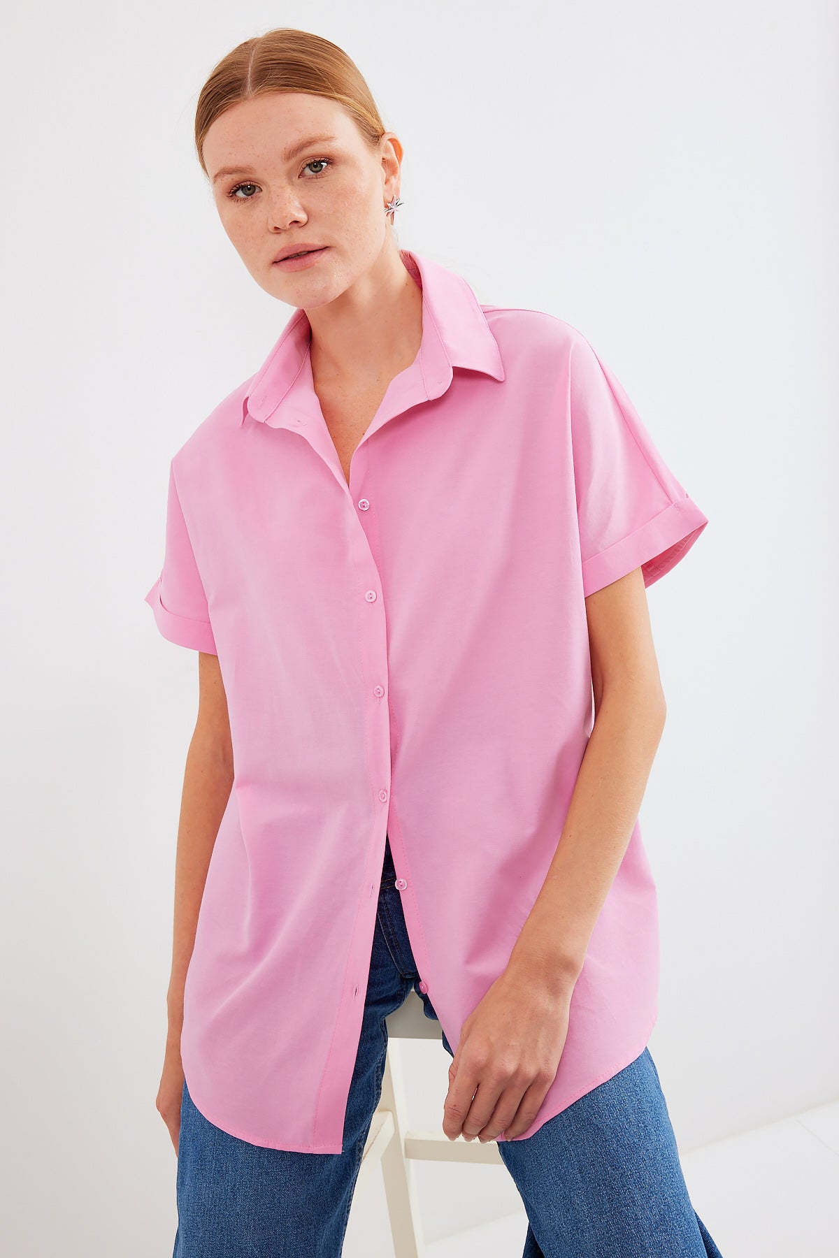 Pink Women Shirt