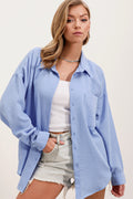 Blue Women Shirt