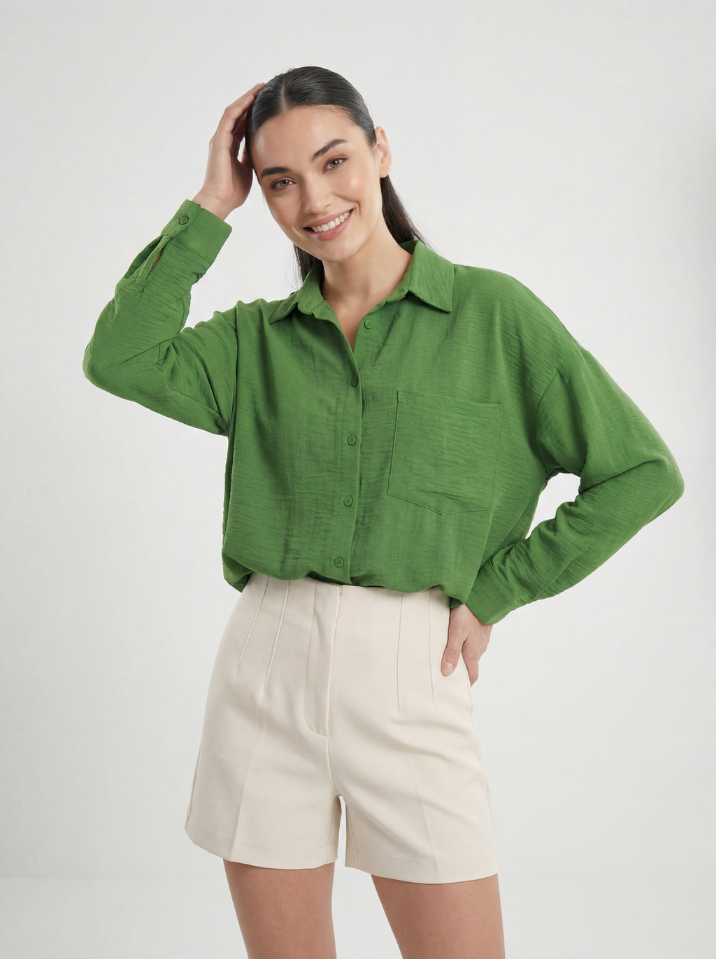 Green Women Shirt
