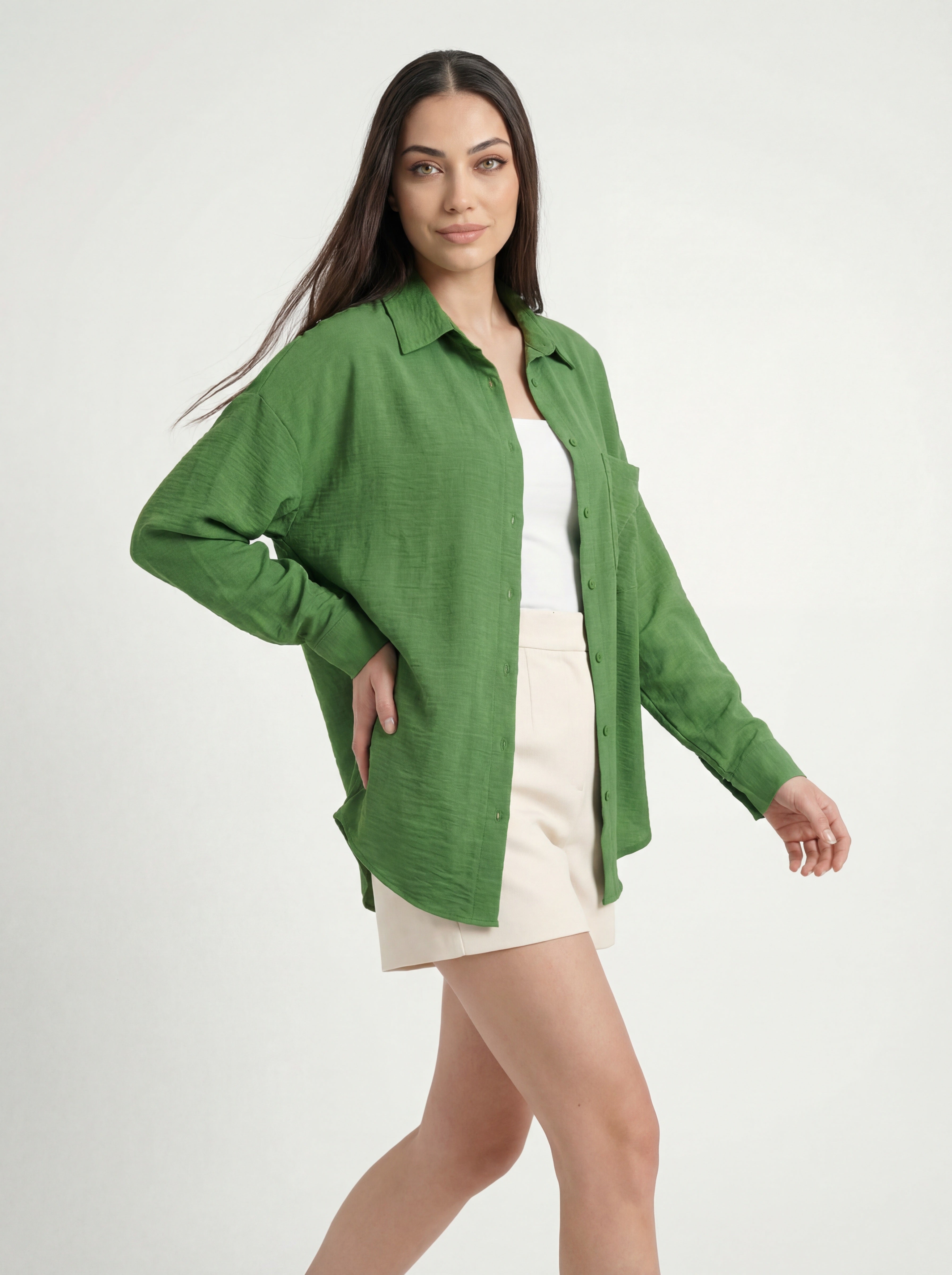 Green Women Shirt